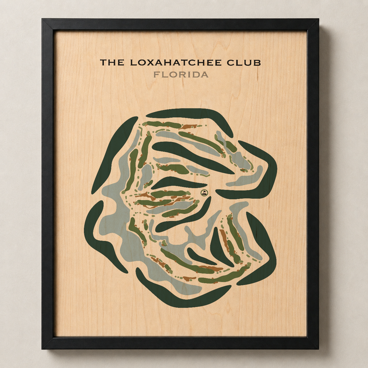 The Loxahatchee Club, Florida - Printed Golf Course
