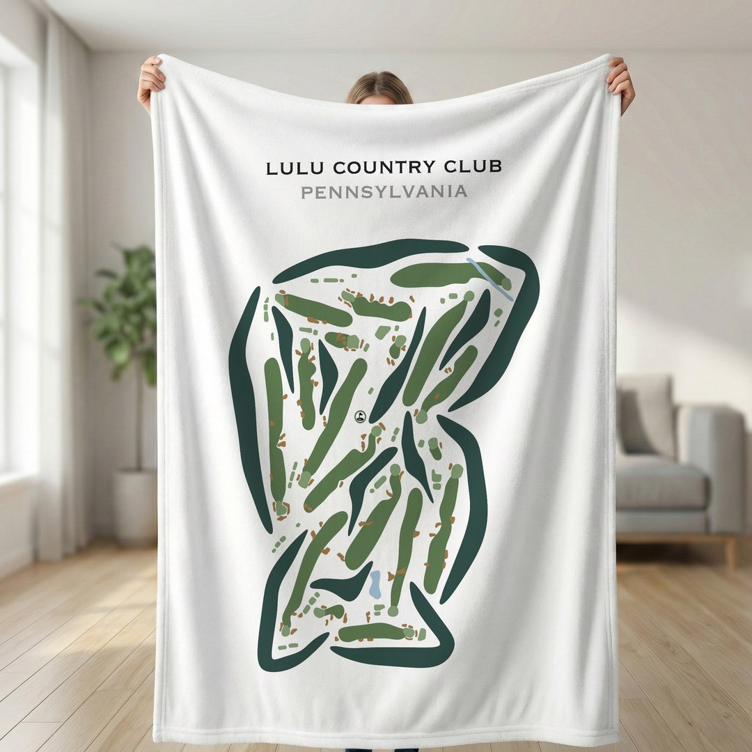 LuLu Country Club, Pennsylvania - Printed Golf Courses