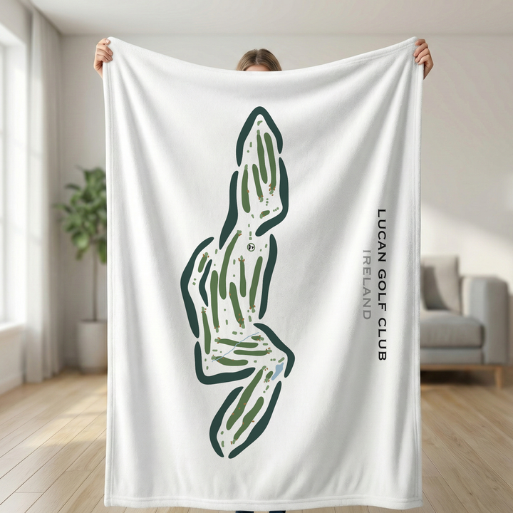 Lucan Golf Club, Ireland - Printed Golf Courses