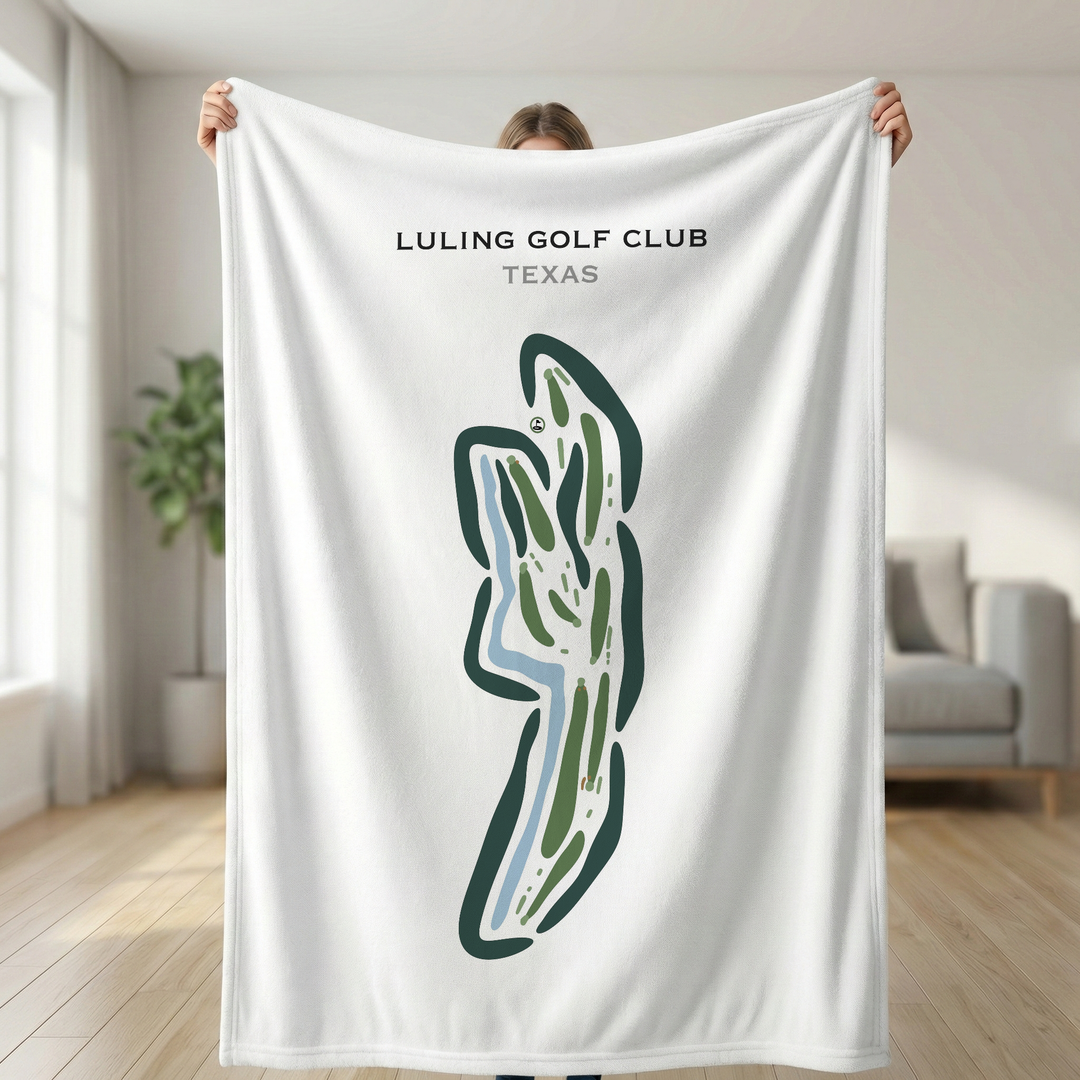 Luling Golf Club, Texas - Printed Golf Courses