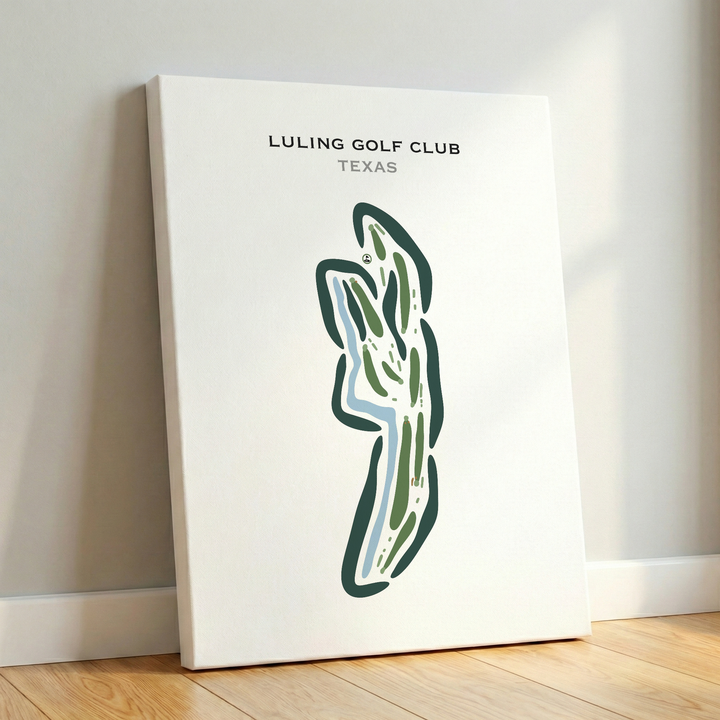 Luling Golf Club, Texas - Printed Golf Courses
