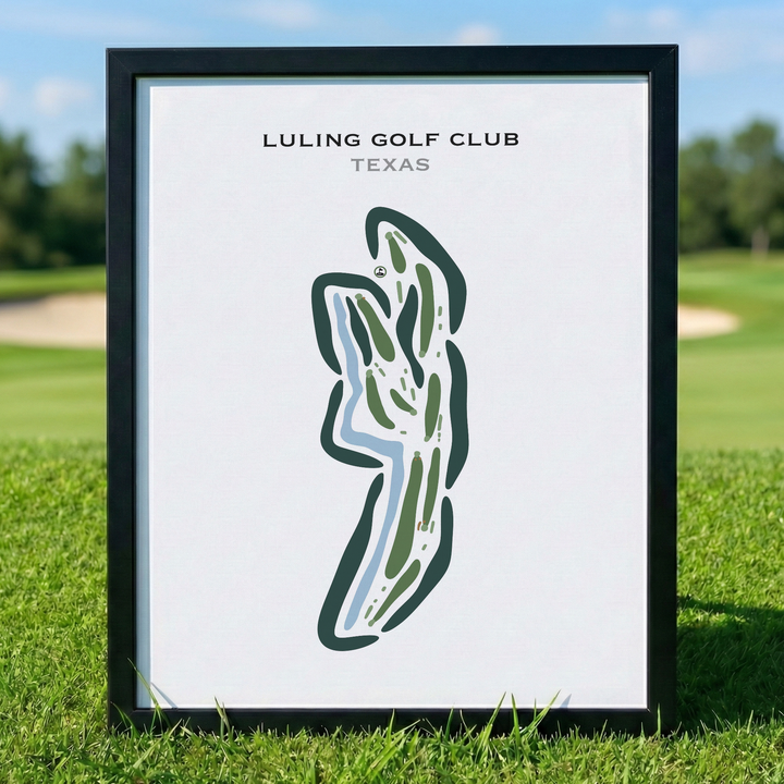 Luling Golf Club, Texas - Printed Golf Courses
