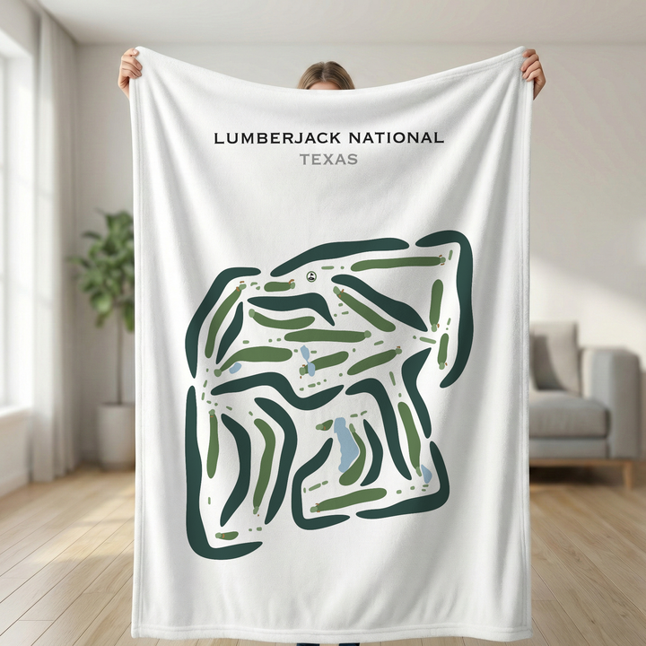 Lumberjack National, Texas - Printed Golf Courses