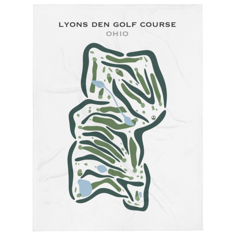 Lyons Den Golf Course, Ohio - Printed Golf Courses