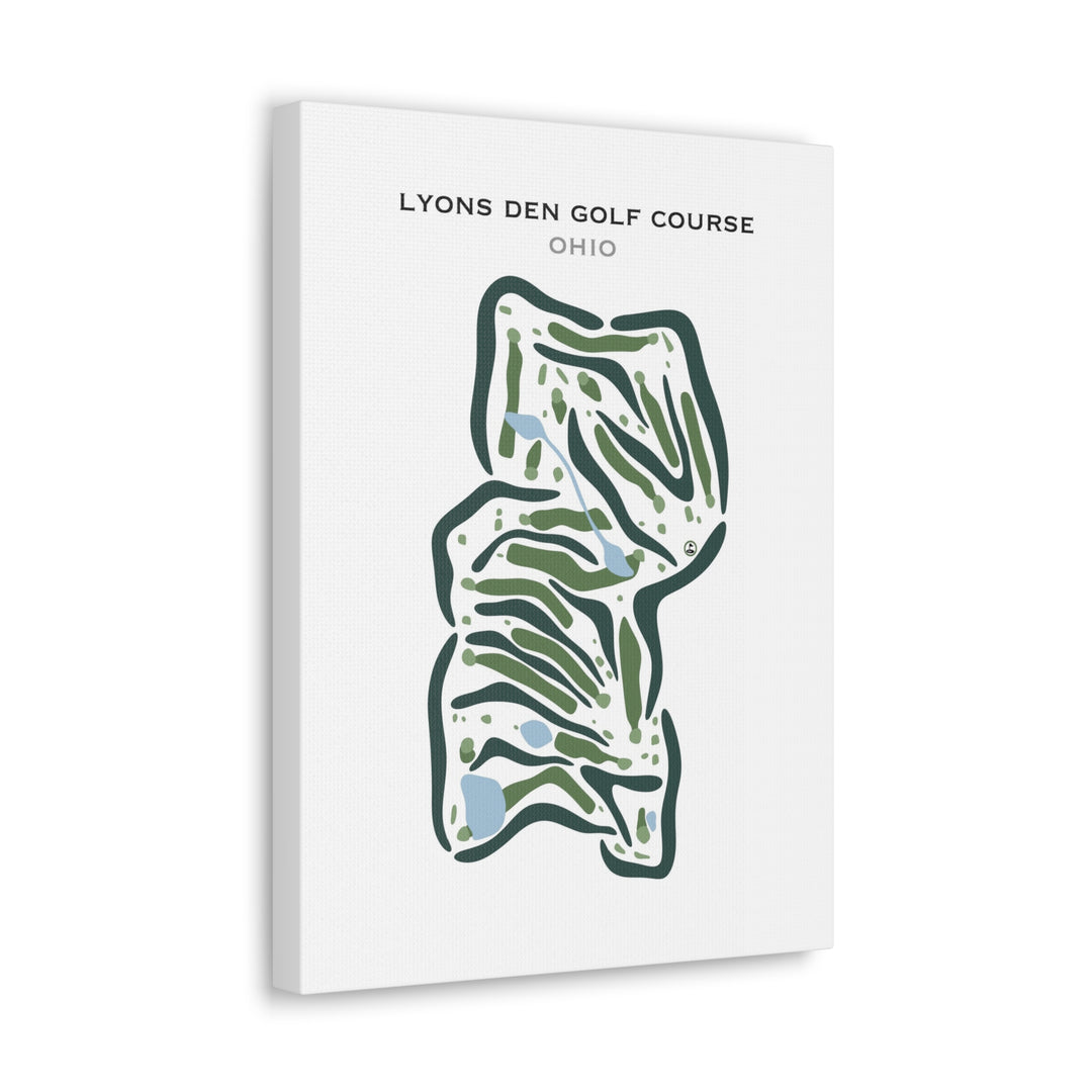 Lyons Den Golf Course, Ohio - Printed Golf Courses