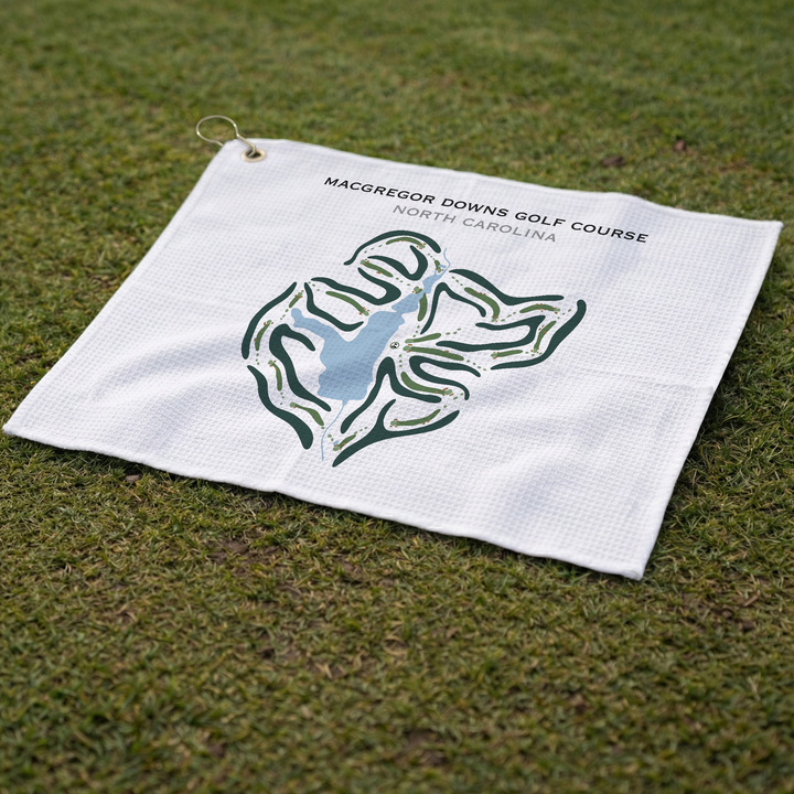 MacGregor Downs Country Club, North Carolina - Printed Golf Courses