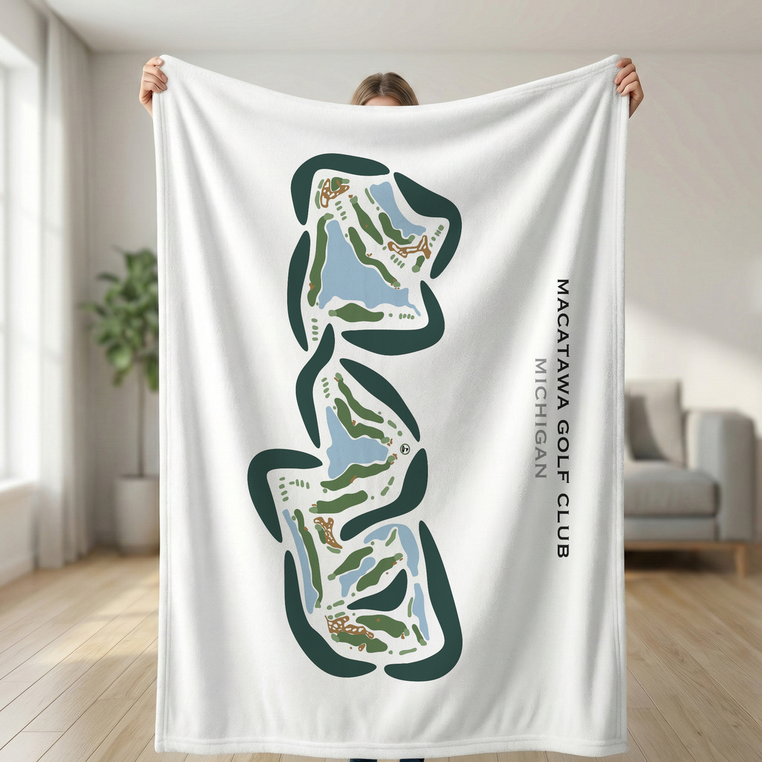 Macatawa Golf Club, Michigan - Printed Golf Course