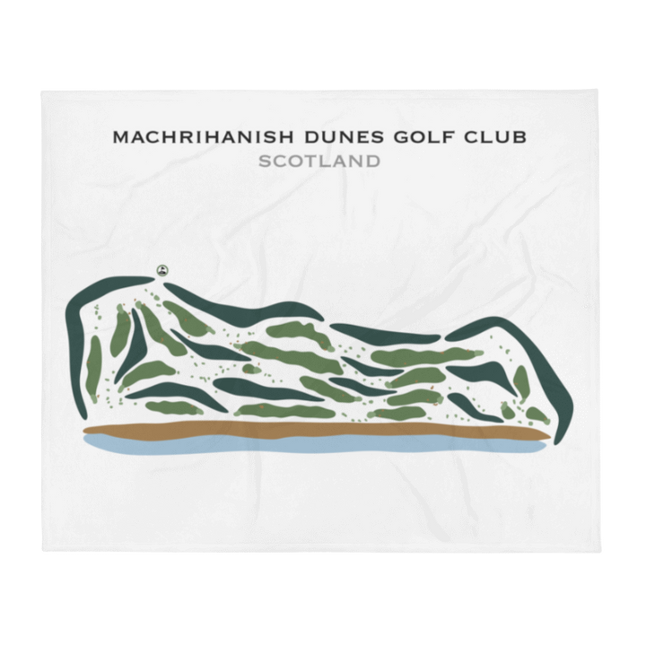 Machrihanish Dunes Golf Club, Scotland - Printed Golf Courses