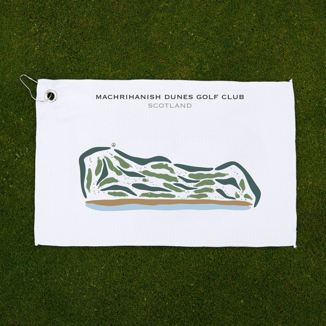 Machrihanish Dunes Golf Club, Scotland - Printed Golf Courses