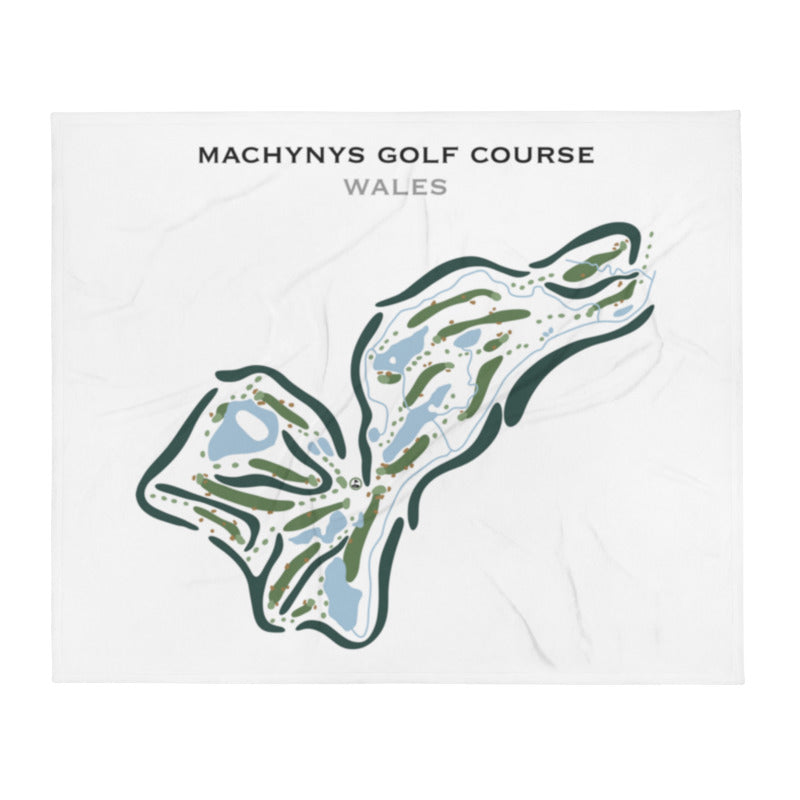 Machynys Golf Course, Wales - Printed Golf Courses
