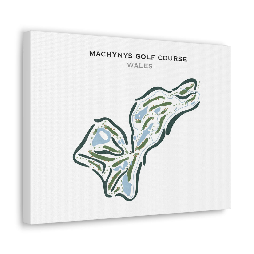 Machynys Golf Course, Wales - Printed Golf Courses