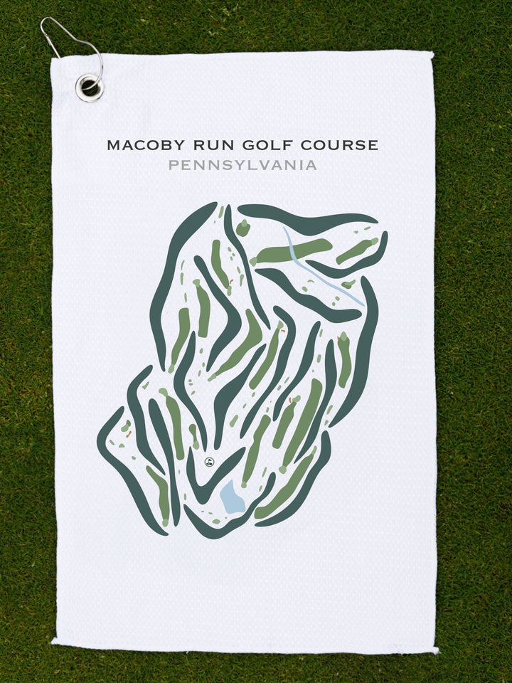 Macoby Run Golf Course, Pennsylvania - Printed Golf Courses