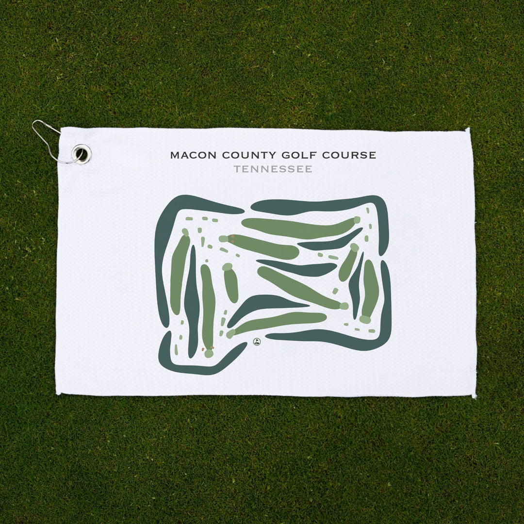 Macon County Golf Course, Tennessee - Printed Golf Courses