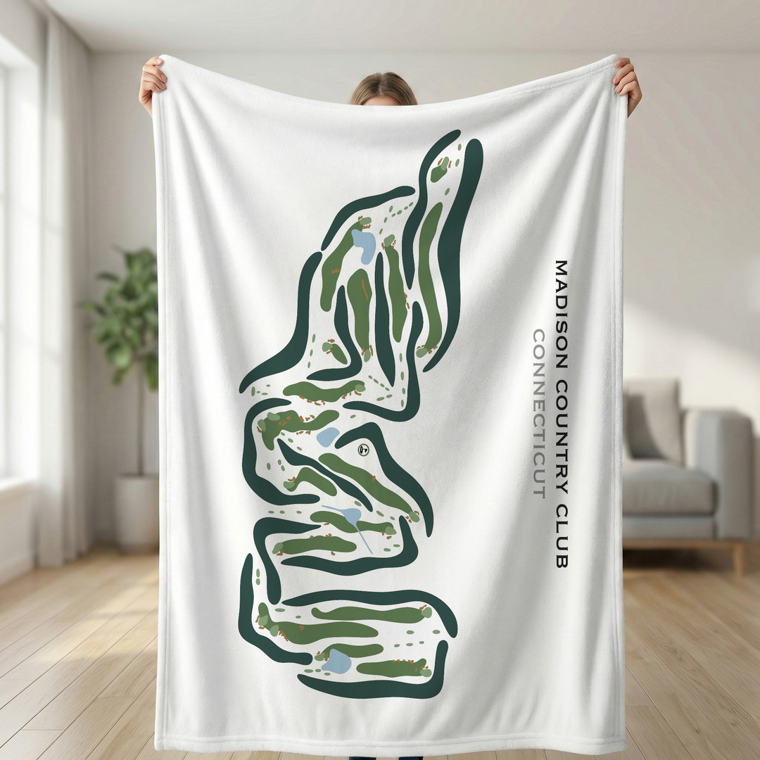 Madison Country Club, Connecticut - Printed Golf Courses