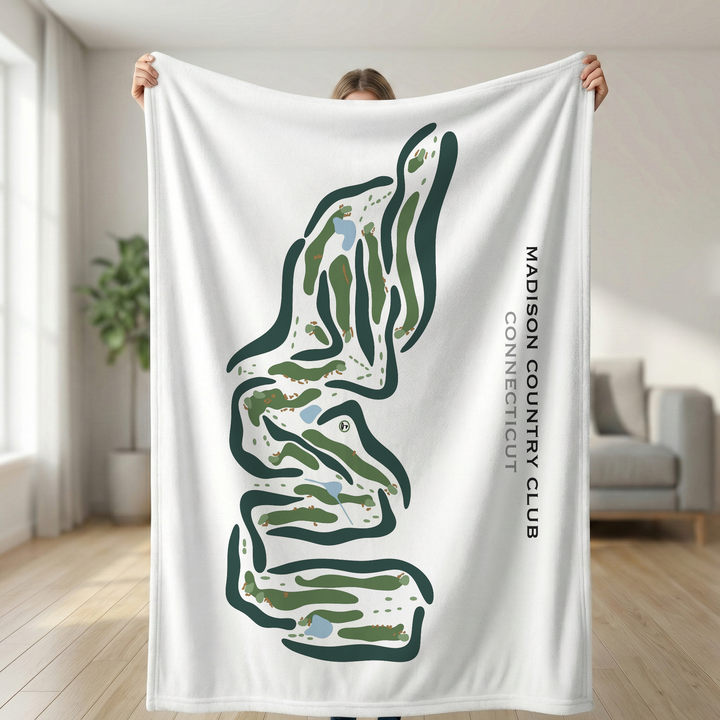 Madison Country Club, Connecticut - Printed Golf Courses