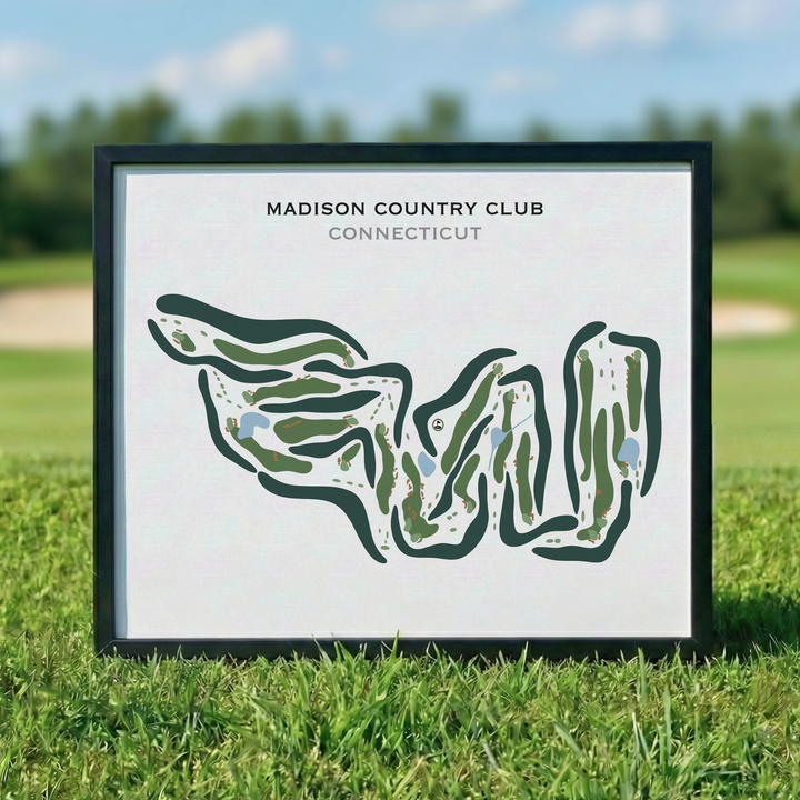 Madison Country Club, Connecticut - Printed Golf Courses