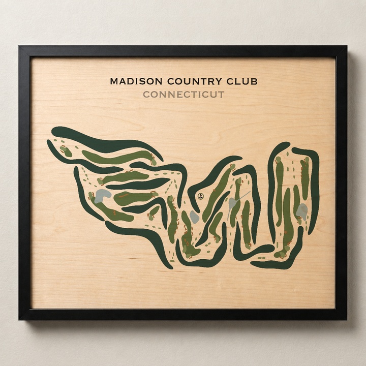 Madison Country Club, Connecticut - Printed Golf Courses
