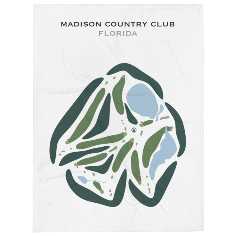 Madison Country Club, Florida - Printed Golf Courses