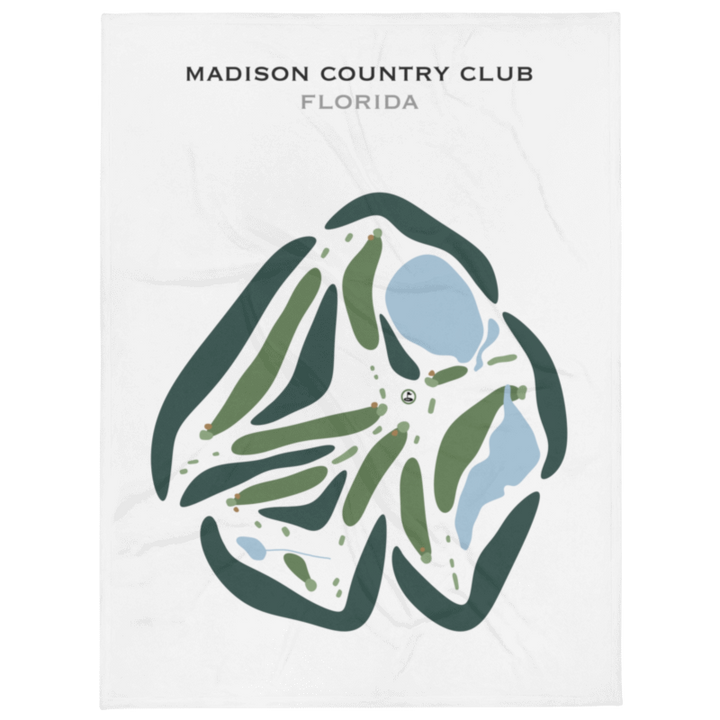 Madison Country Club, Florida - Printed Golf Courses