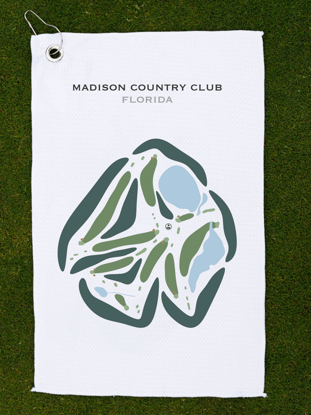 Madison Country Club, Florida - Printed Golf Courses