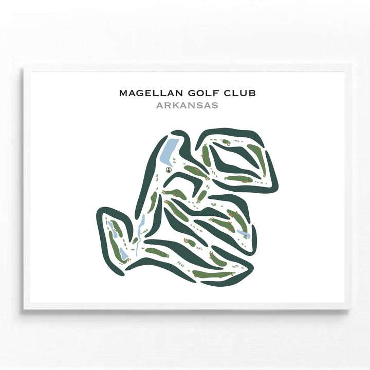 Magellan Golf Club, Arkansas - Printed Golf Courses