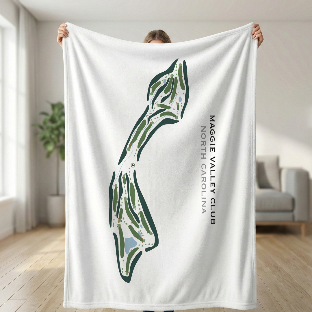 Maggie Valley Club, North Carolina - Printed Golf Courses