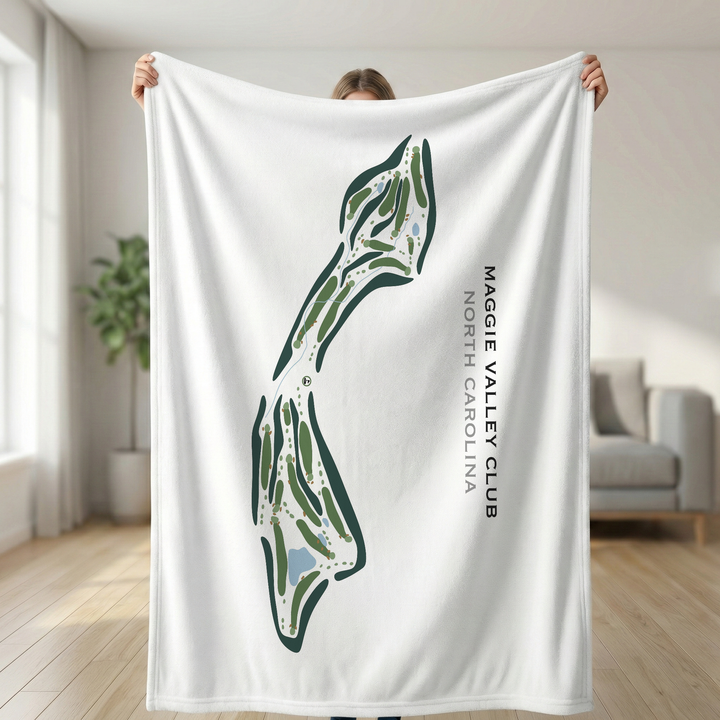 Maggie Valley Club, North Carolina - Printed Golf Courses