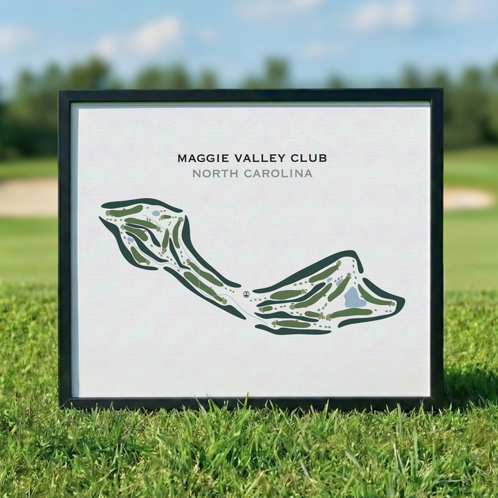 Maggie Valley Club, North Carolina - Printed Golf Courses