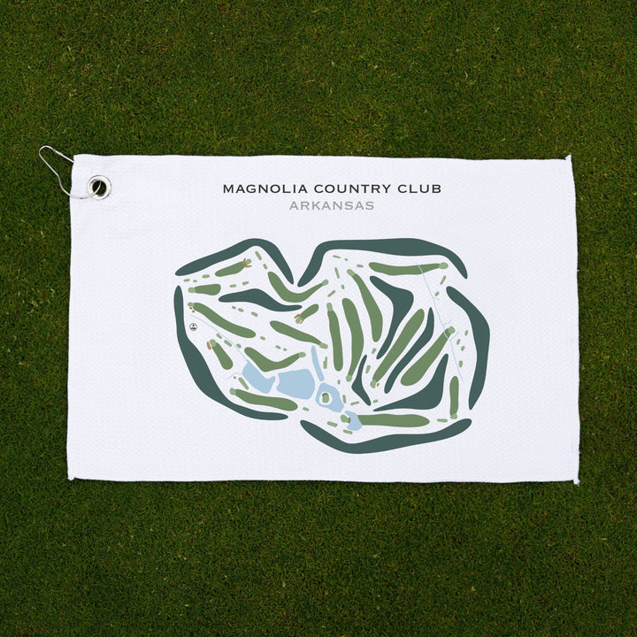 Magnolia Country Club, Arkansas - Printed Golf Courses