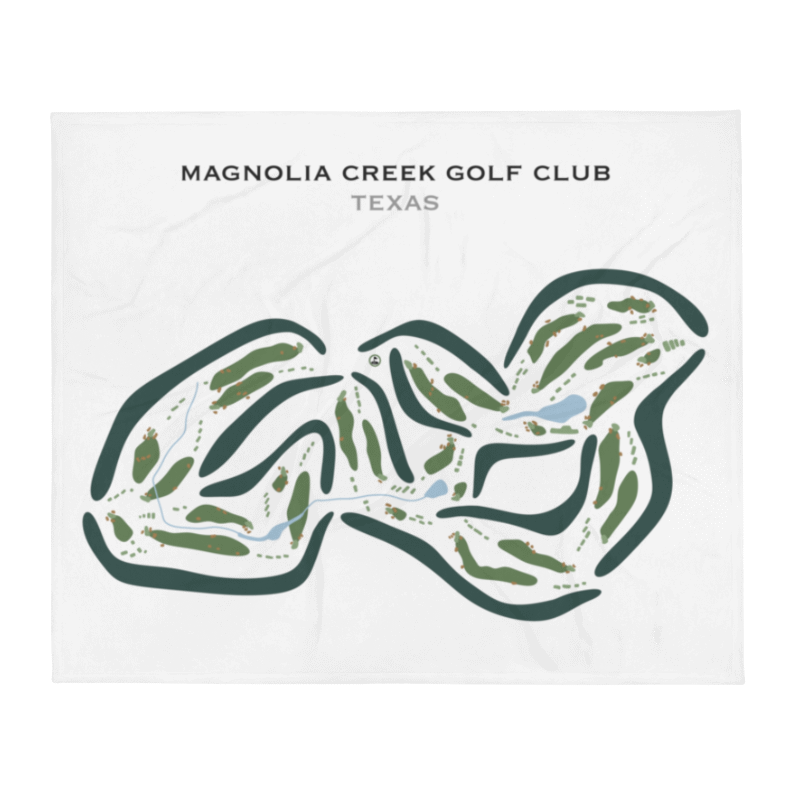 Magnolia Creek Golf Club, Texas - Printed Golf Courses