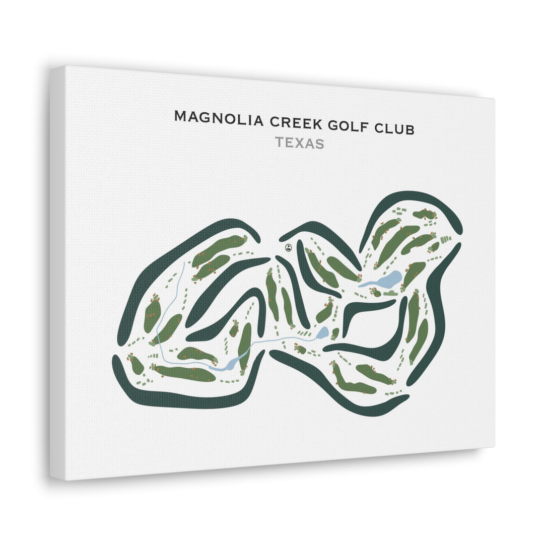 Magnolia Creek Golf Club, Texas - Printed Golf Courses