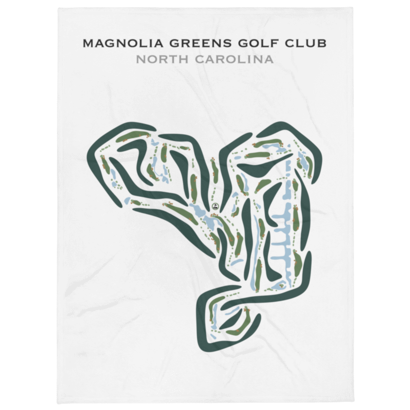 Magnolia Greens Golf Club, North Carolina - Printed Golf Courses