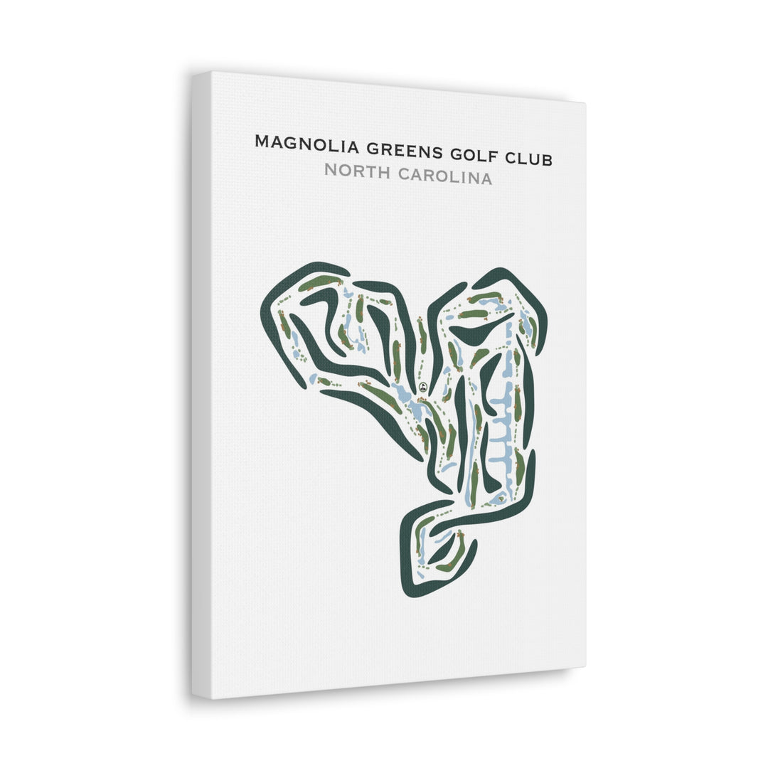 Magnolia Greens Golf Club, North Carolina - Printed Golf Courses