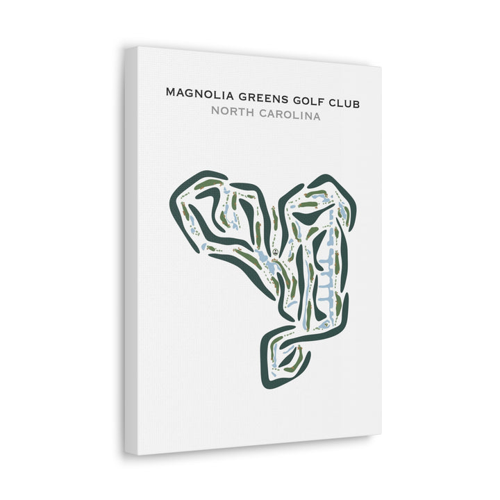 Magnolia Greens Golf Club, North Carolina - Printed Golf Courses