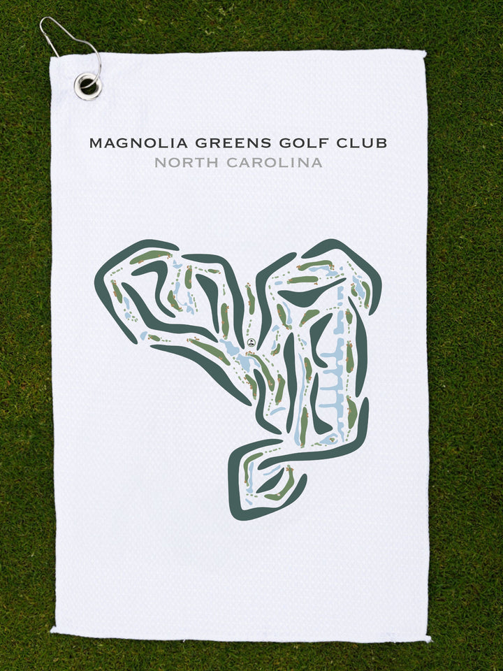 Magnolia Greens Golf Club, North Carolina - Printed Golf Courses