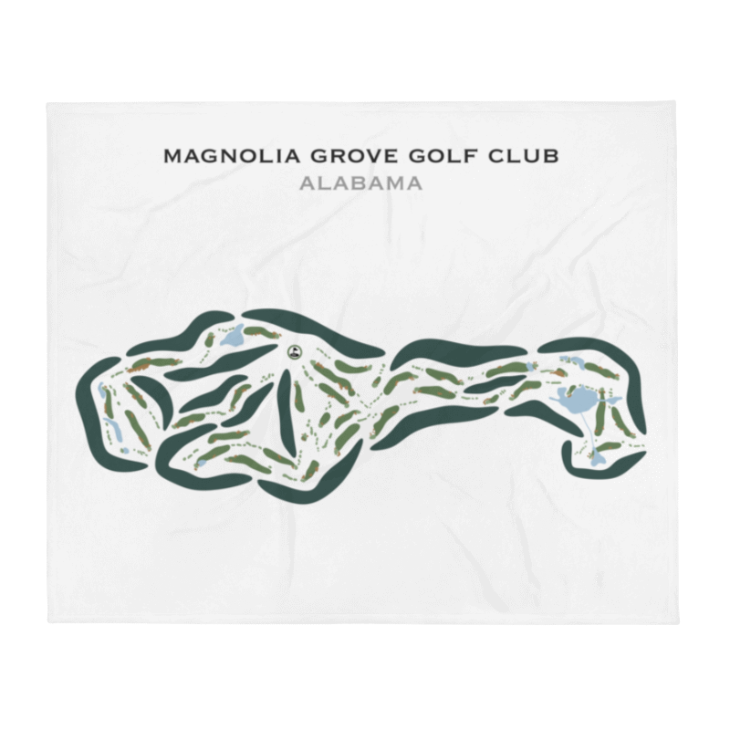 Magnolia Grove Golf Club, Alabama - Printed Golf Courses