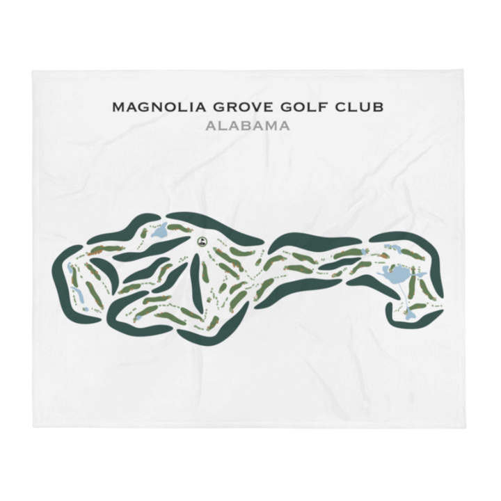 Magnolia Grove Golf Club, Alabama - Printed Golf Courses