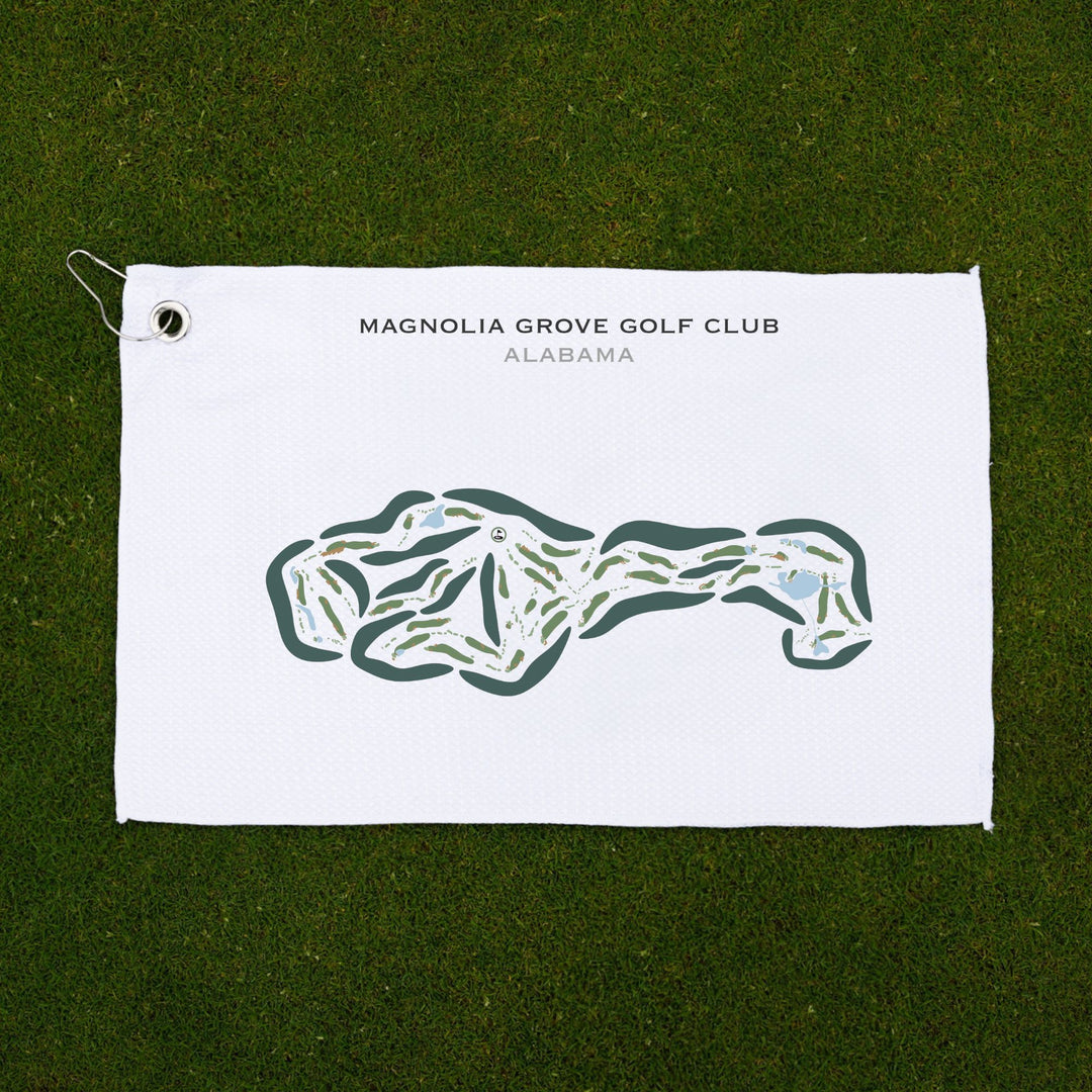 Magnolia Grove Golf Club, Alabama - Printed Golf Courses