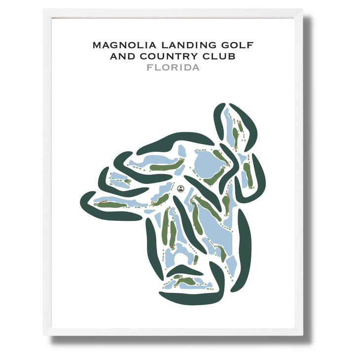 Magnolia Landing Golf & Country Club, Florida - Printed Golf Courses