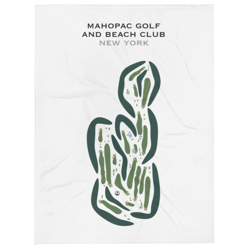 Mahopac Golf & Beach Club, New York - Printed Golf Courses