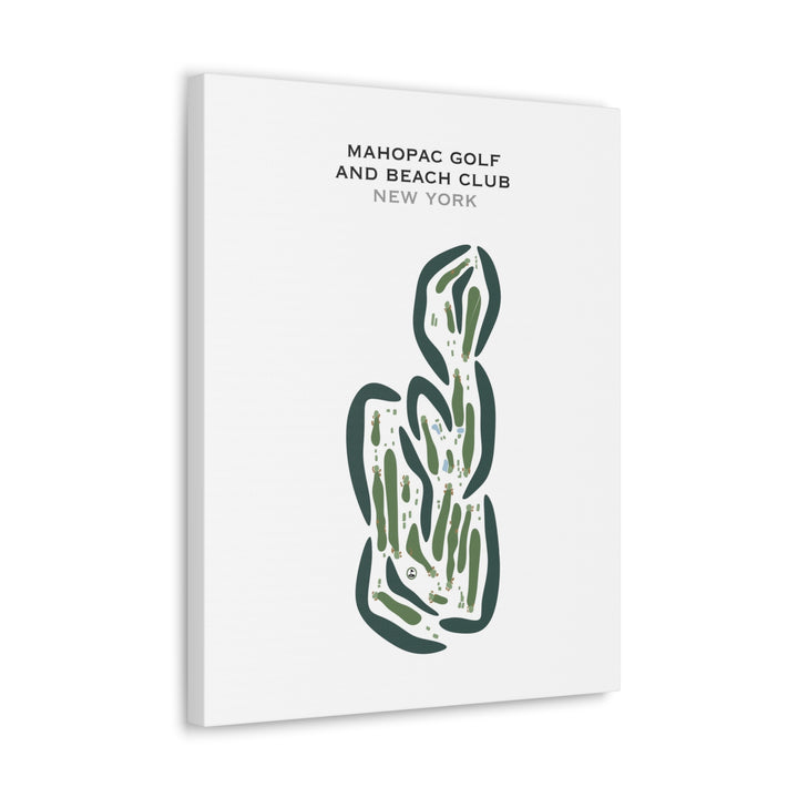 Mahopac Golf & Beach Club, New York - Printed Golf Courses