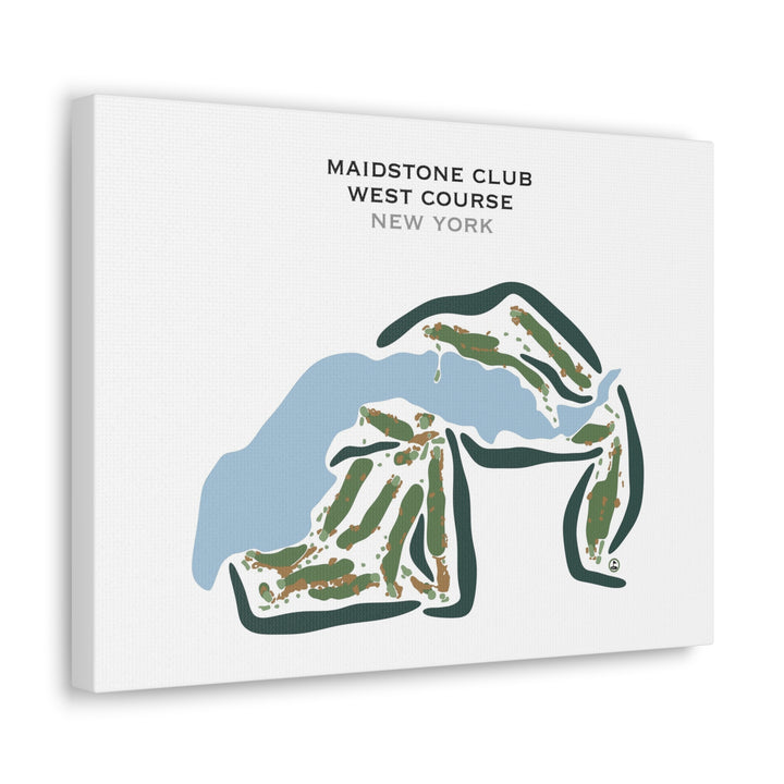 Maidstone Club - West Course, New York - Printed Golf Courses