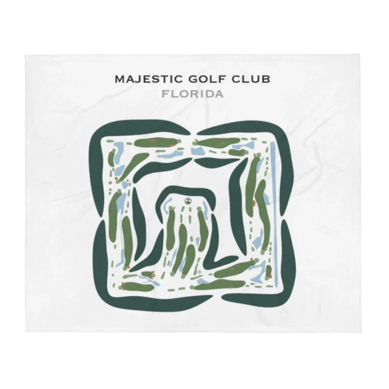 Majestic Golf Club, Florida - Printed Golf Courses