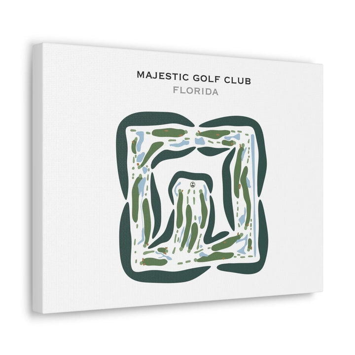 Majestic Golf Club, Florida - Printed Golf Courses