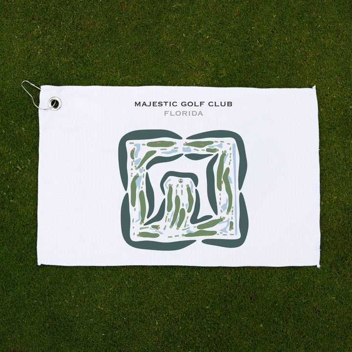 Majestic Golf Club, Florida - Printed Golf Courses