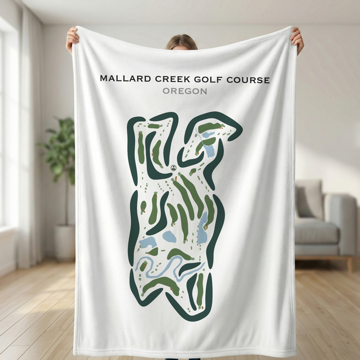 Mallard Creek Golf Course, Oregon - Printed Golf Courses
