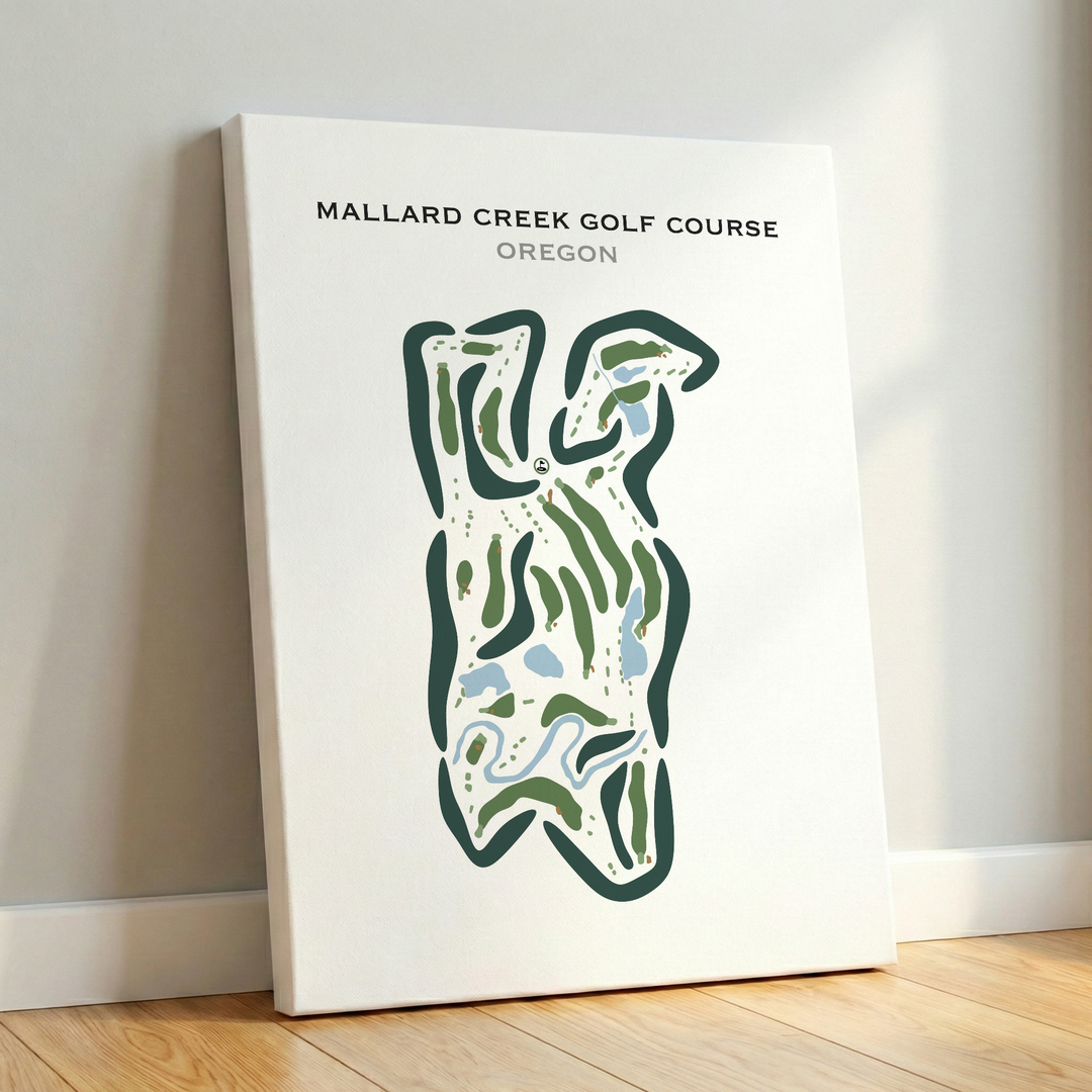 Mallard Creek Golf Course, Oregon - Printed Golf Courses