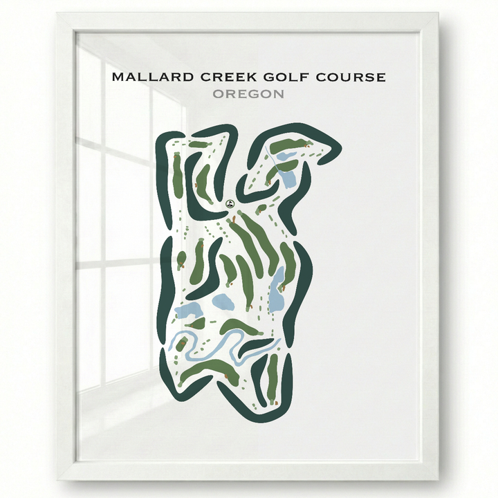 Mallard Creek Golf Course, Oregon - Printed Golf Courses