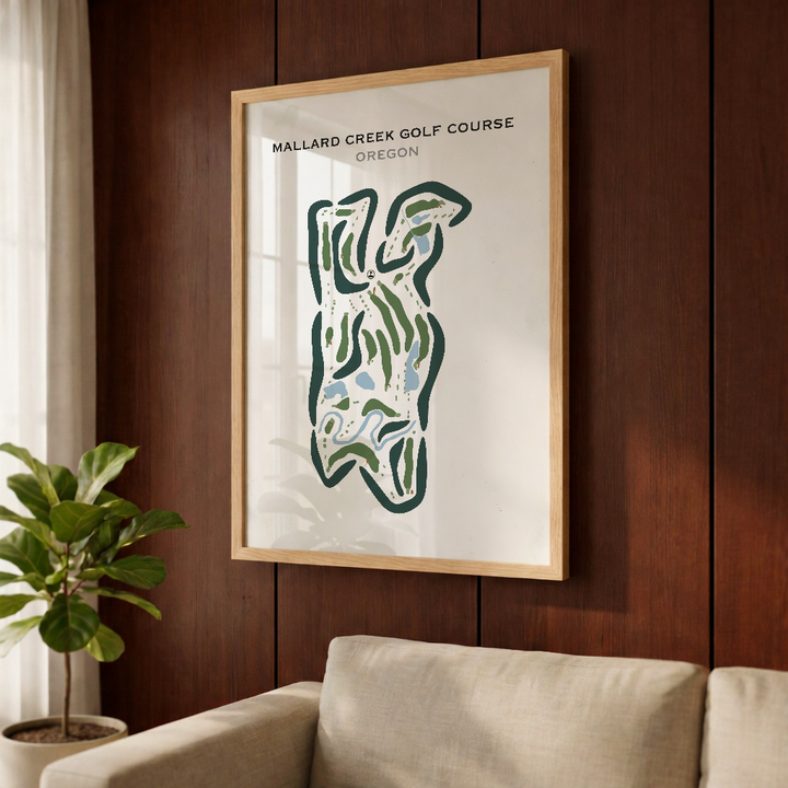 Mallard Creek Golf Course, Oregon - Printed Golf Courses
