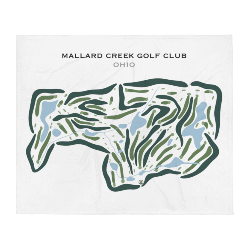 Mallard Creek Golf Club, Ohio - Printed Golf Courses